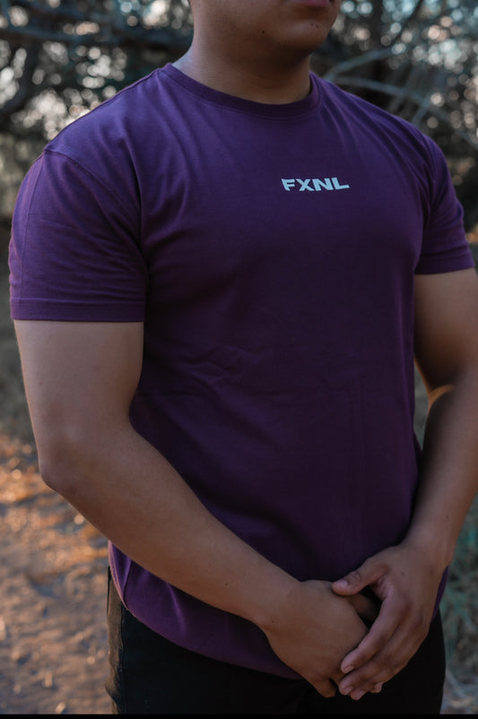 Purple Fitted Tee